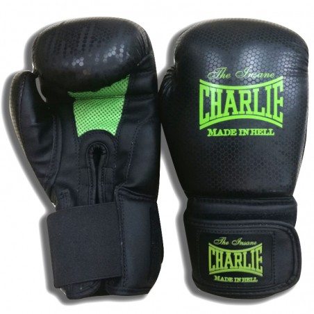 Guantes de Boxeo Entrenamiento Charlie MK2 Cierre de Velcro