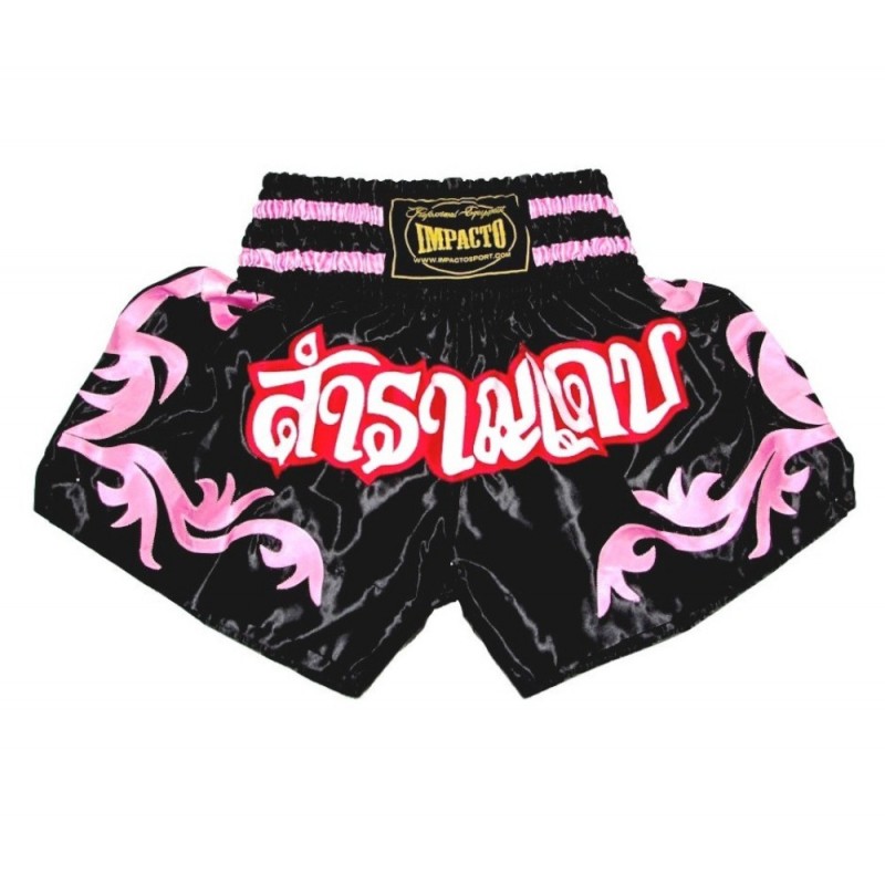 Pantalones Muay Thai Impacto Pink Light